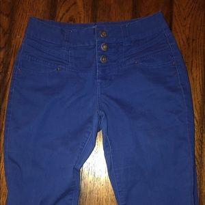 Blue Jeggings